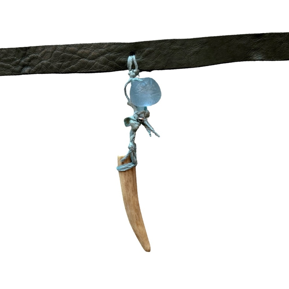 🍒NEW Artemis Choker with Antler Charm; Handmade by Loaded